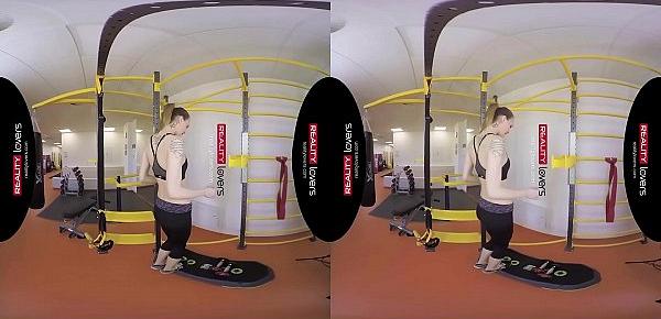  RealityLovers - Anal Workout for Fit Gym Teen VR